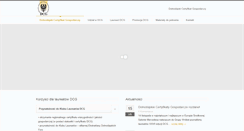 Desktop Screenshot of dcg.forum.pl