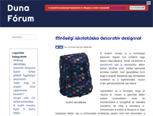 Tablet Screenshot of duma.forum.hu