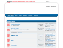 Tablet Screenshot of forum.edu.pl