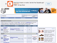 Tablet Screenshot of forum.hr